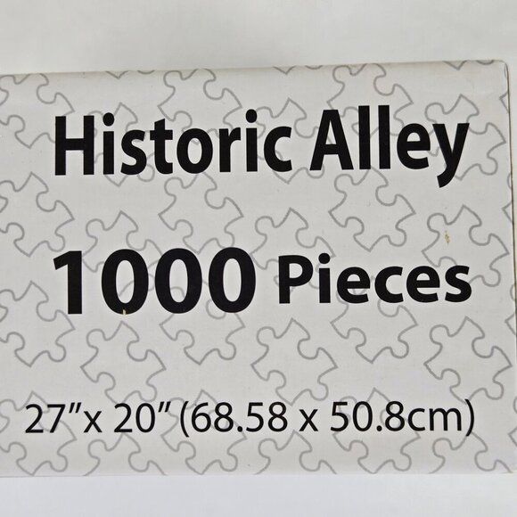Puzzle Mate "Historic Alley" 1000 Piece Jigsaw Puzzle Factory Sealed - Picture 5 of 6